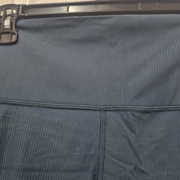 Lululemon Align Ribbed High-Rise Crop 23" Storm Teal 12 - Picture 3 of 7